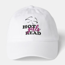 Gorras de béisbol de chicas calientes leen