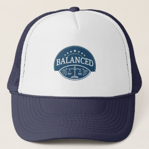 Gorras de béisbol y camioneros equilibradas