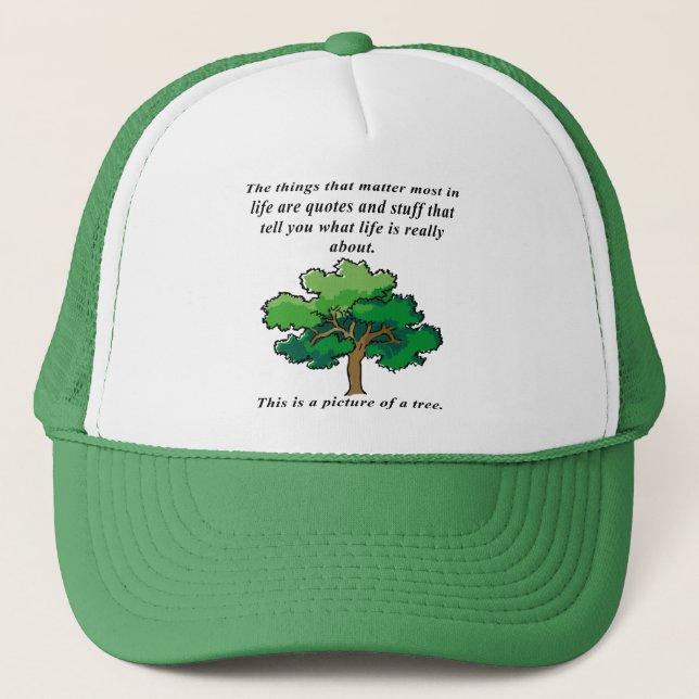 Gorras de Camionero con Frases Divertidas sobre la (Anverso)