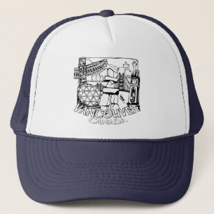 Gorras de camionero de recuerdo de Vancouver y som