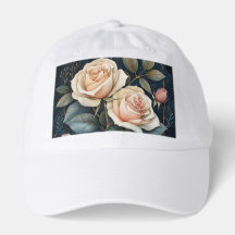 Gorras de camionero de rosas