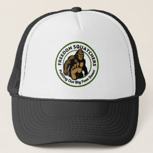 Gorras de camionero Freedom Squatchers "Big Foot D