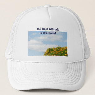 Gorras de camioneros con eslogan La mejor actitud