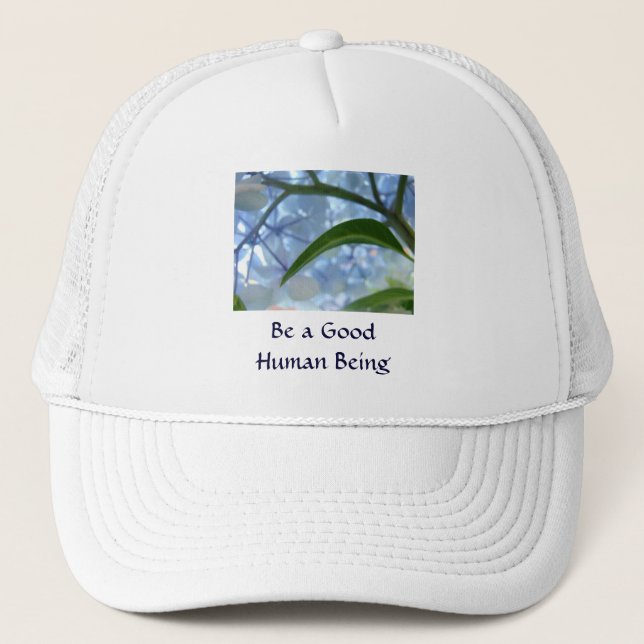 Gorras de camioneros con flores regalos Ser un Bue (Anverso)