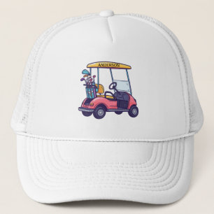 Gorras de Camioneta de Golf con Monograma de Nombr