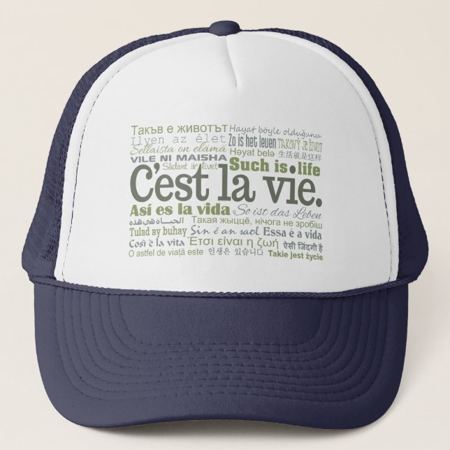 Gorras de C'est La Vie (Anverso)