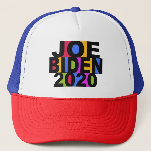 Gorras de Colorful JOE BIDEN 2020 (Anverso)