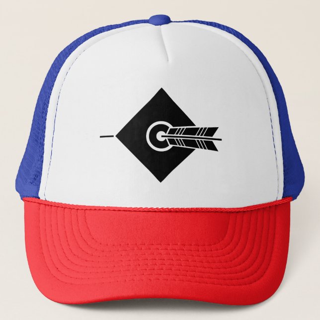 Gorras de destino con flecha (Anverso)