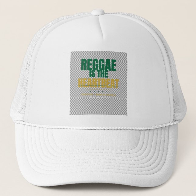 Gorras de diseño reggae de Jamaica (Anverso)