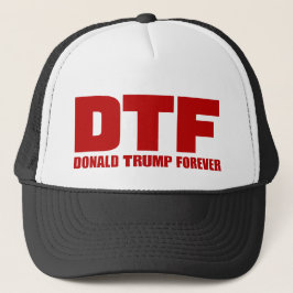 Gorras de DTF Donald Trump para siempre