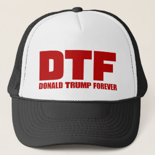 Gorras de DTF Donald Trump para siempre