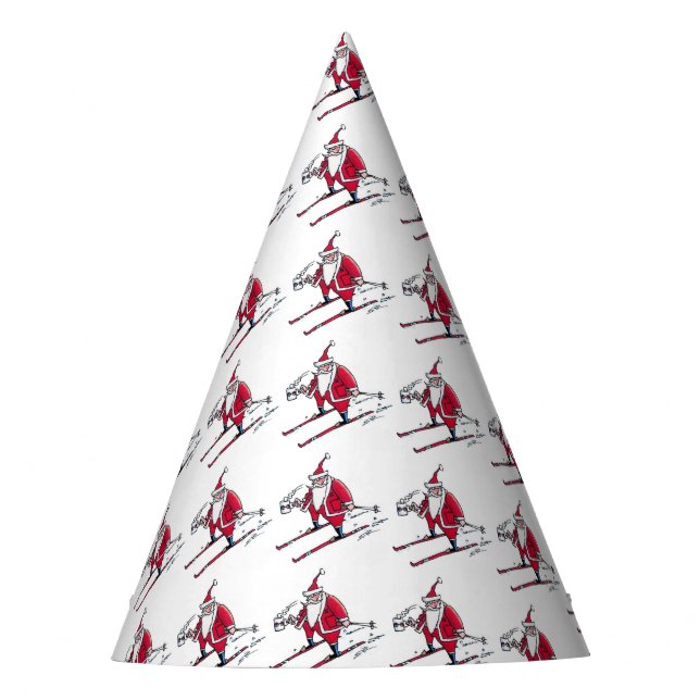 Gorras de fiestas de Santa Esquí (Anverso)