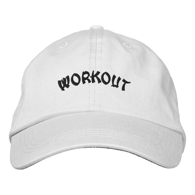 Gorras de Fitness con Texto en Negro Incríble para (Anverso)