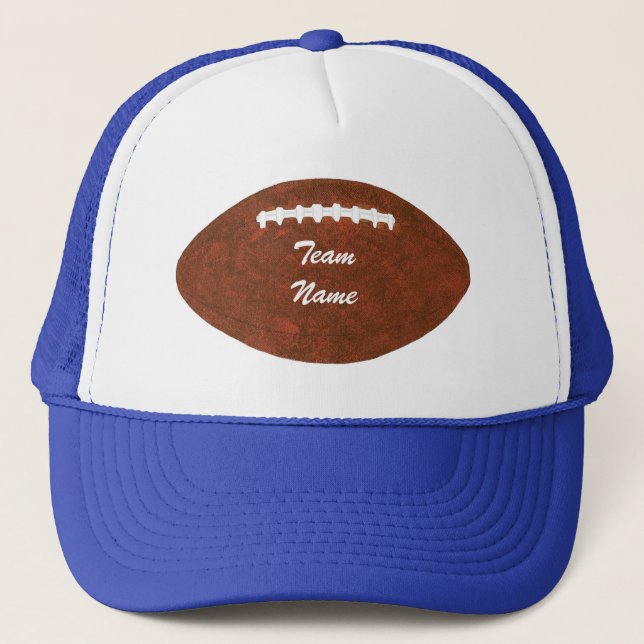 Gorras de fútbol con nombre de equipo personalizad (Anverso)