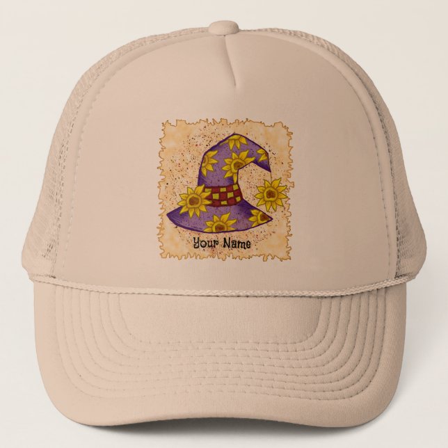 Gorras de la bruja del girasol (Anverso)