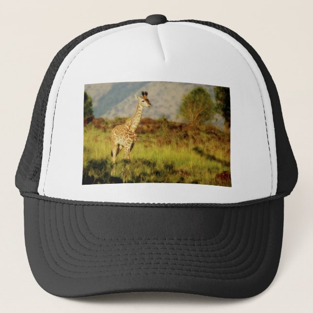 Gorras de la fauna de la jirafa del bebé (Anverso)