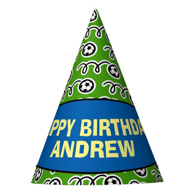 Gorras de la fiesta de cumpleaños (Anverso)