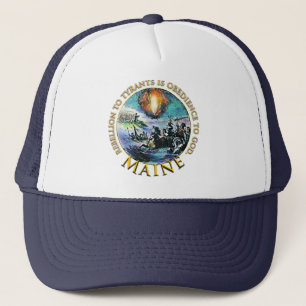 Gorras de la fiesta del té de Maine