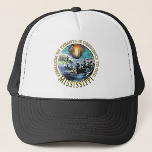 Gorras de la fiesta del té de Mississippi