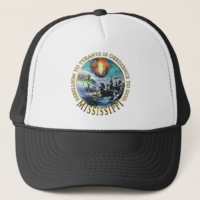 Gorras de la fiesta del té de Mississippi (Anverso)