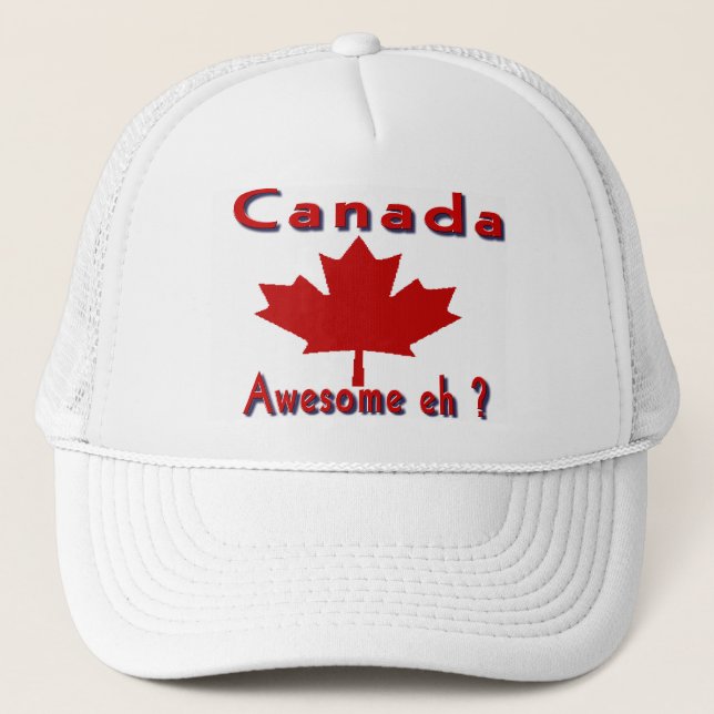gorras de la malla eh, genial y canadiense (Anverso)