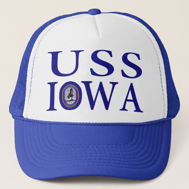 Gorras de la USS Iowa (Anverso)
