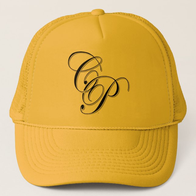 Gorras de las iniciales (escritura) (Anverso)