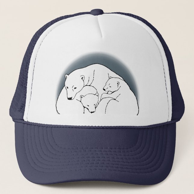Gorras de los tapones de oso polar  de los oseos s (Anverso)