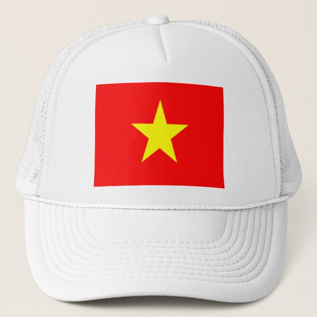 Gorras de malla de bandera de Vietnam (Anverso)