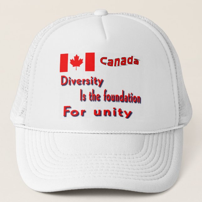 gorras de malla de canadá (Anverso)