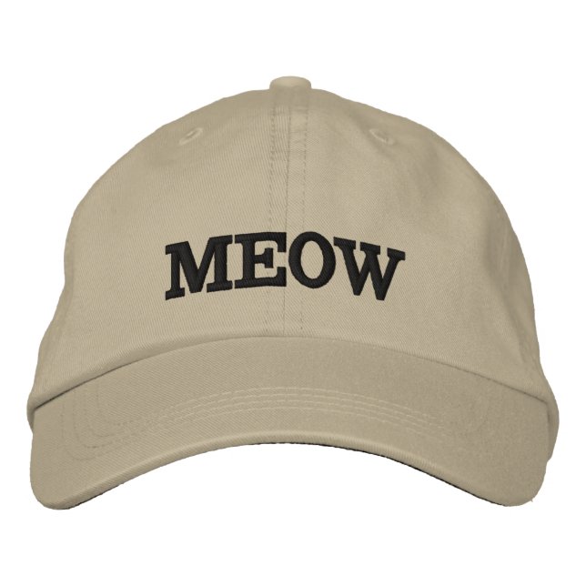 GORRAS de MEOW CAT (Anverso)