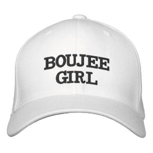 Gorras de moda del chica de Boujee