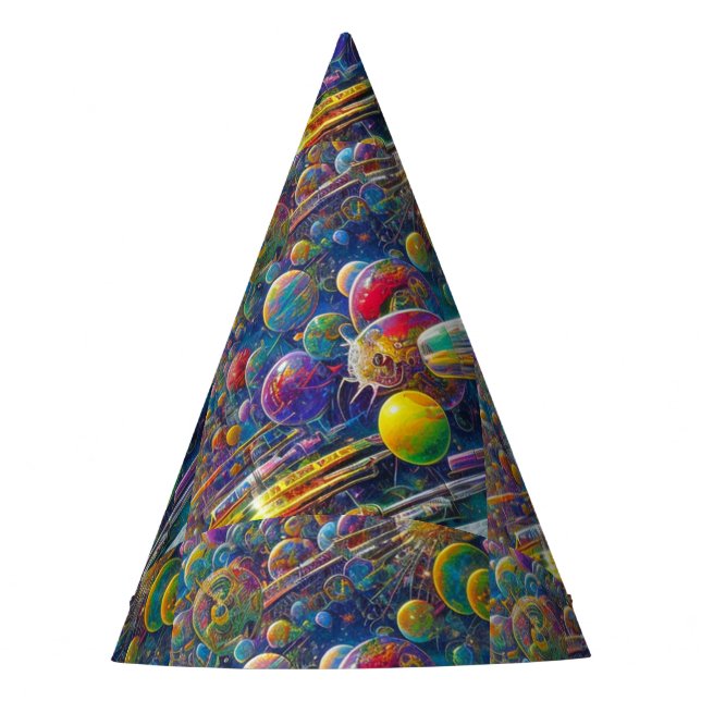 Gorras de Space Race fiesta (Anverso)