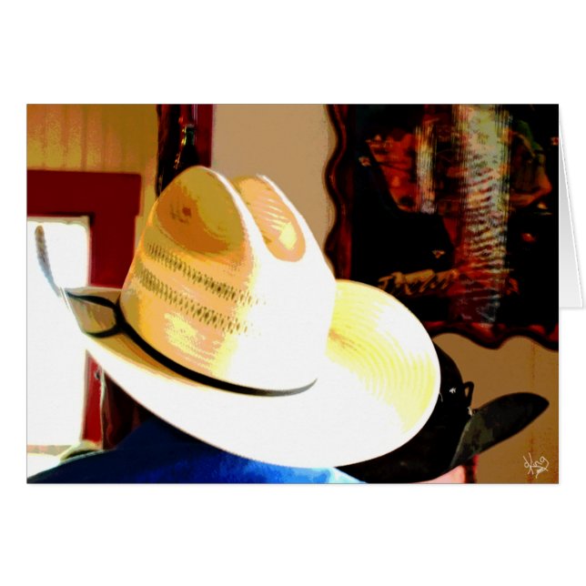 Gorras de vaquero en el comensal de Tejas 290, (Anverso (Horizontal))