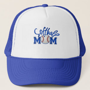 Gorras del camionero de la mamá del softball