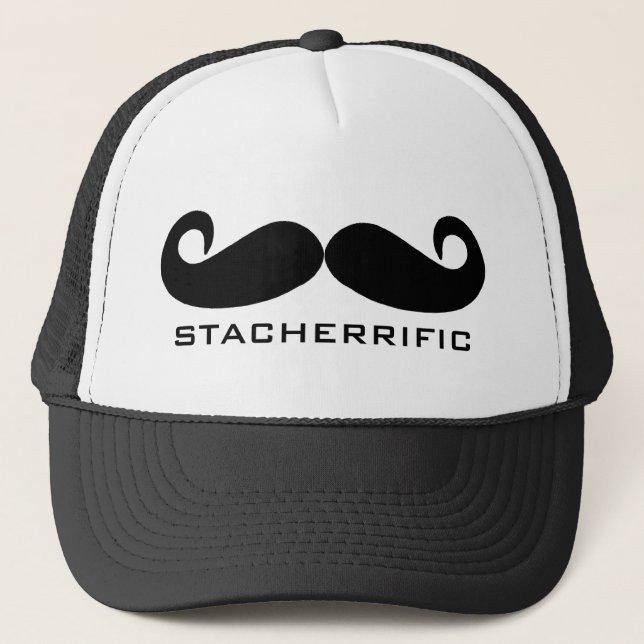 Gorras del camionero del orgullo del bigote (Anverso)