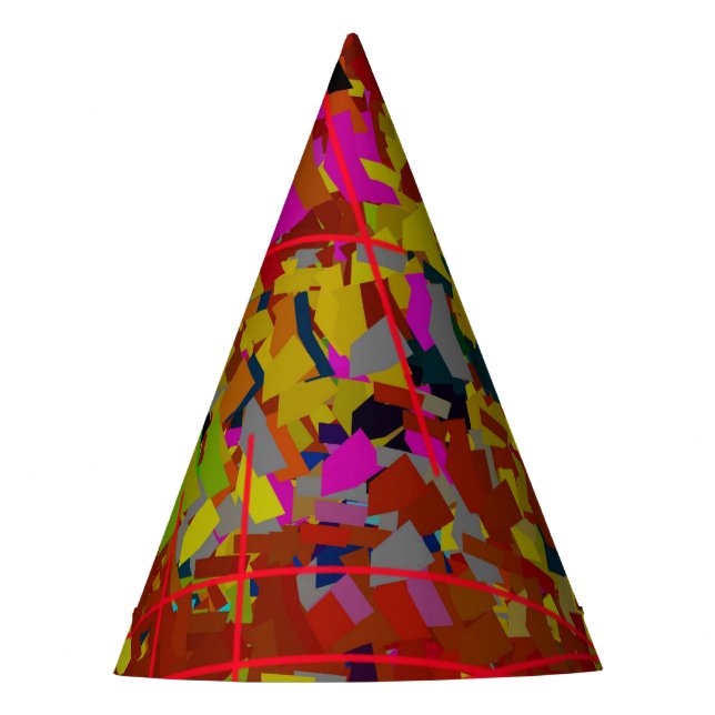 Gorras del fiesta de explosión de color (Anverso)
