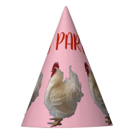 Gorras del fiesta de gallina