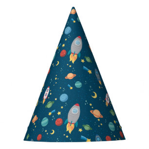 Gorras del fiesta de la diversión del espacio