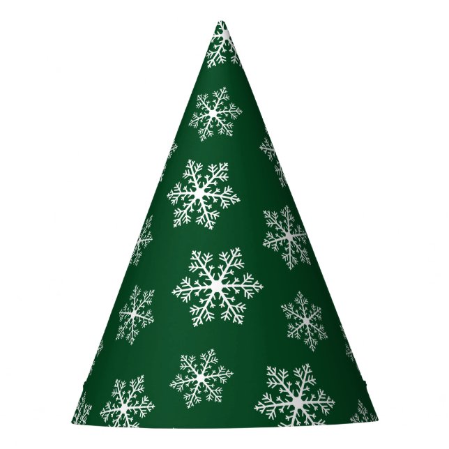 Gorras del Fiesta Green Snowflake (Anverso)