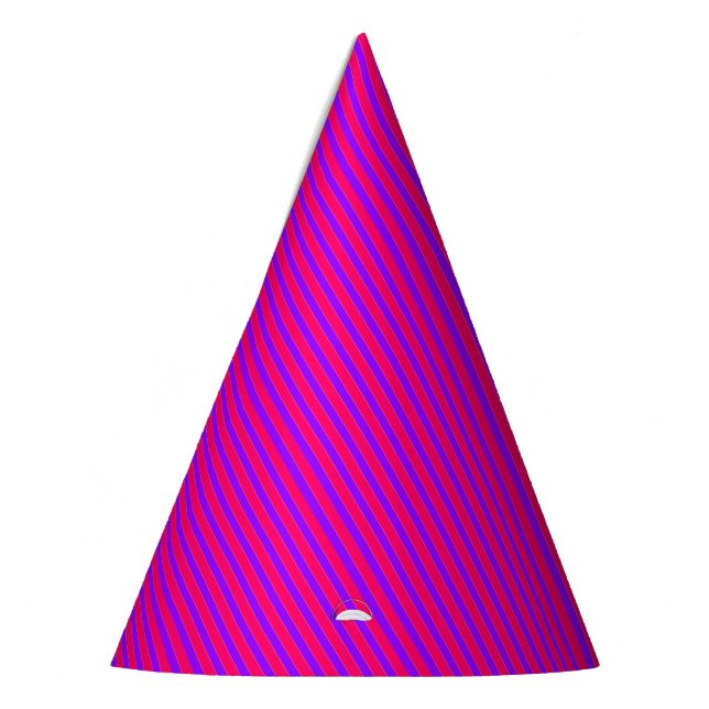 Gorras del FIESTA Princess Stripes-2-PAPER (Izquierda)