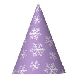 Gorras del Fiesta Purple Snowflake