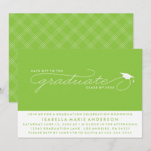 GORRAS DEL GRADUADO INVITACIÓN DE GRADUACIÓN