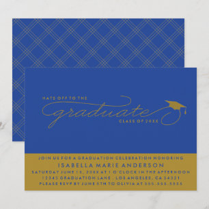 GORRAS DEL GRADUADO INVITACIÓN DE GRADUACIÓN