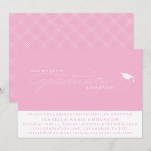 GORRAS DEL GRADUADO INVITACIÓN DE GRADUACIÓN