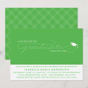 GORRAS DEL GRADUADO INVITACIÓN DE GRADUACIÓN
