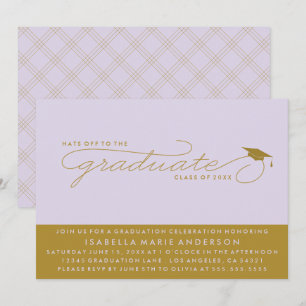 GORRAS DEL GRADUADO INVITACIÓN DE GRADUACIÓN