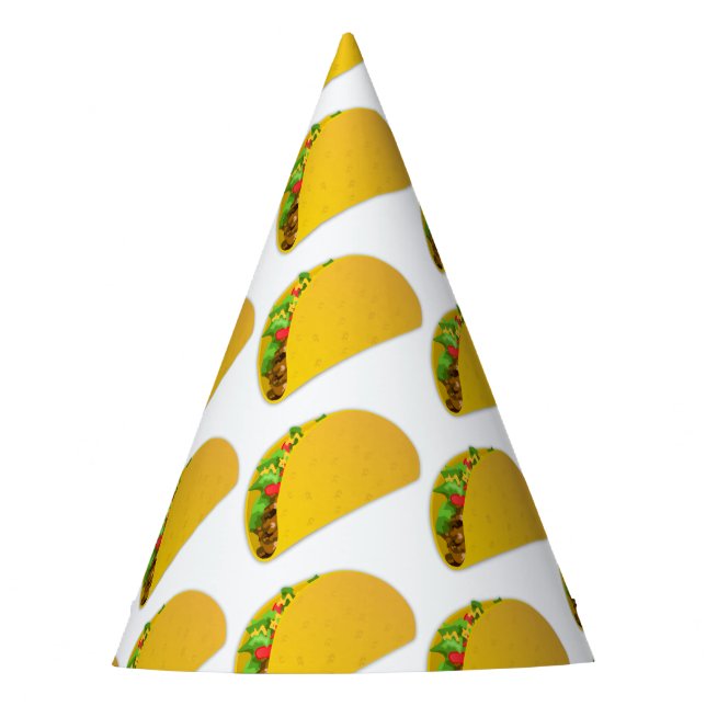 GORRAS DEL PARTIDO DE CUMPLEAÑOS DE TACO (Anverso)