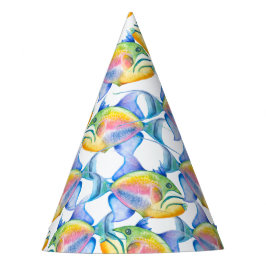 Gorras del Partido del Cumpleaños del Pescado Trop