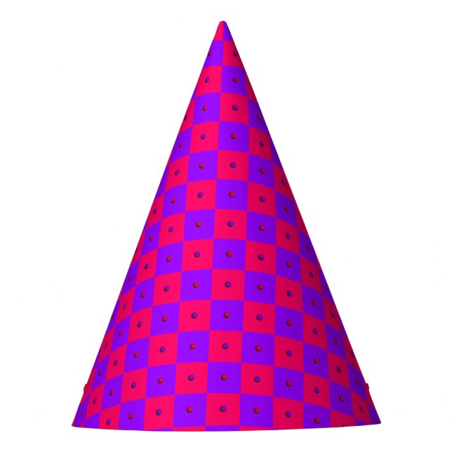 Gorras del Princess Polka Dots-Mixed PAPER FIESTA (Anverso)